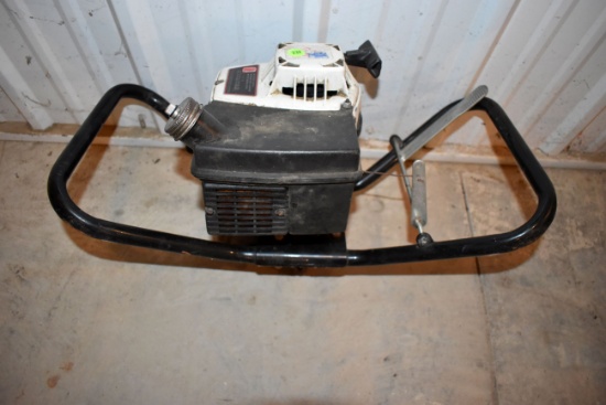 Techumsa Model 80 Auger Head With 1 Inch Shaft, Non Running, Pick Up Only