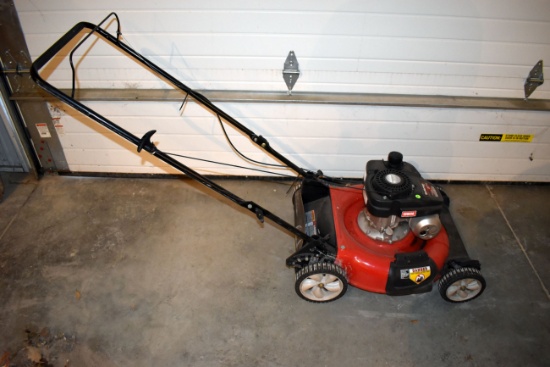 Yard Machines 21" Push Lawn Mower, Powermore 140CC Gas Motor, Runs, Pickup Only