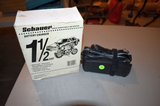 Napa 6/12V 3 Amp Slow Battery Charger, Schauer 1.5 Amp Battery Charger, Both Work