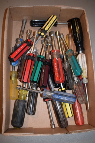 Assortment Of Standard Nut Drivers, Various Brands