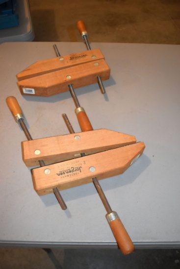 (2) Jorgensen Wood Clamps