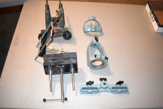 Ripstrate Fisher Hill Products Hold-Down Fixture Jig for Table Saws, Wood Clamp, All Vise, Jigs