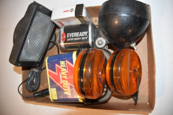 Magnetic Lighter Tray Light, New Napa Turn Lights, New 6V Battery