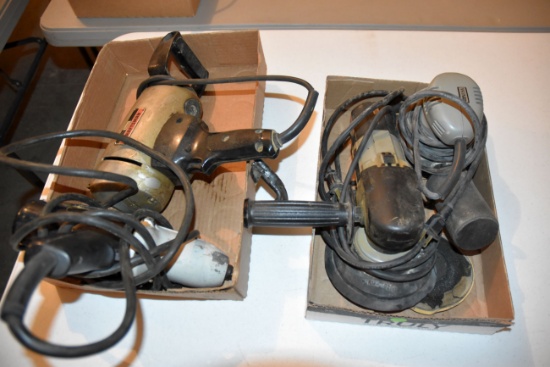 Porter Cable Corded Palm Sander (Non Working), Porter Cable Corded Sander ( Non Working), IR 1/2" Co