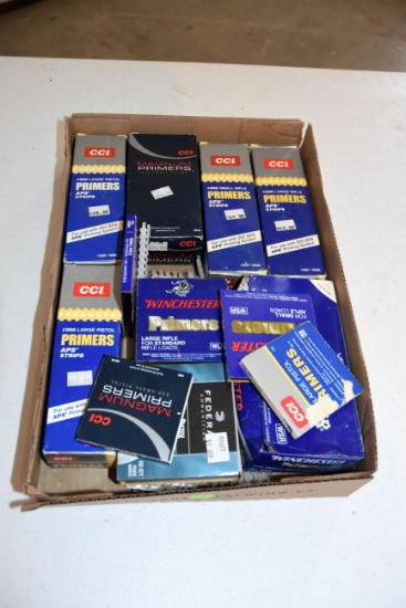 Large Assortment Of Small And Large Pistol And Rifle Primmers