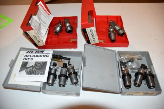 RCBS Die Set For 45 ACP, RCBS Die Set For 32 S&W L Or 327 FED, Hornady Custom Grade Die Set For 22-2