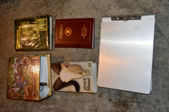 Riffle And Handgun Reloading Data Book, Shooters Workbench Book, Speer Reloading Manual, American He