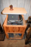 Ryobi Oscillating Spindle Sander, Sells With Shop Built Wood Cabinet, Works, Pick Up Only