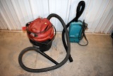 5 Gallon Shop Vac With Hose And Makita Benchtop Vac, Both Work, Pick Up Only