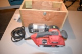 Skil 6 Amp Corded Electric 3 in. x 18 in. Belt Sander Kit with Pressure Control, Works