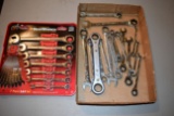 Gear Wrench Standard And Metric Ratcheting Wrench Sets