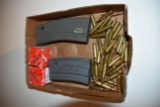40 Rounds Of .223, (2) .223 Magazines, (2) Boxes Of Hornady .20 Cal Bullet Tips