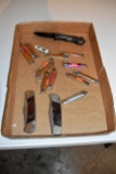 Assortment Of Pocket Knives, 17 Total