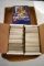 1991 Score NFL Football Cards All Sealed, 2 half cases of loose NFL loose football cards, 1990's mos