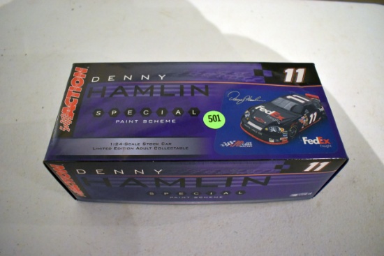 Action, Denny Hamlin No. 11 Fedex Freight, 2006 Monte Carlo, 1 Of 5208, 1/24 Scale With Box