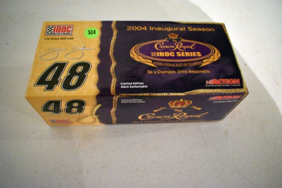 Action, Jimmy Johnson No.48 Crown Royal, 2004 Iroc Extreme/Chrome, 1 Of 288, 1/24th Scale With Box