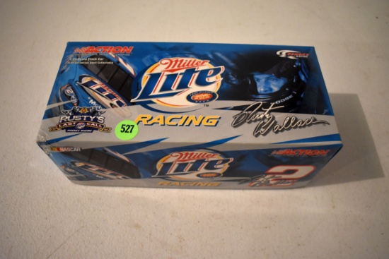 Action, Rusty Wallace No.2 Miller Lite, 2005 Charger, Total Production 8880, 1/24th Scale With Box