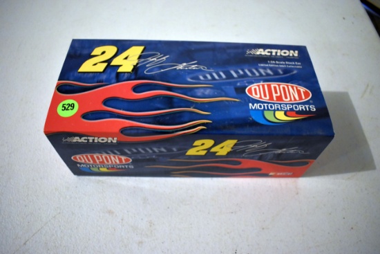 Action, Jeff Gordon No.24 Dupont, 2003 Monte Carlo, Total Production 34,332, 1/24th Scale With Box