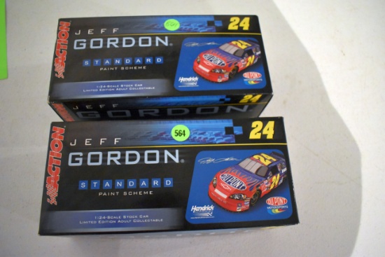 Action, Jeff Gordon No.24 Dupont, 2004 Monte Carlo Bank, 1 Of 240, 1/24th Scale With Box, Action Jef
