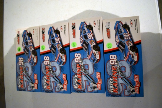 (4)Action, Kasey Kahne No.98 Channel Lock, 2002 Taurus, 1 Of 3024, 1/24th Scale With Boxes