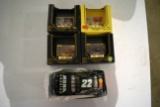 (4) Racing Champions, Limited Edition Cars With Collector Cards, 1/24th Scale Action Ward Burton No.