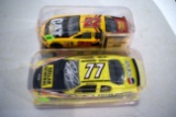 Racing Champions, Scott Wimmer No.22 CAT The Rental Store, 1/24th Scale, Signed On Hood, MA, Burney