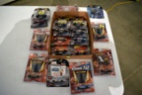 Winners Circle And Action, 1/64th Scale Cars on Card, Some With Collector Hoods, (18) Total