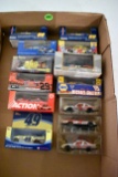 (13) 1/64th Scale Nascar Cars In Boxes