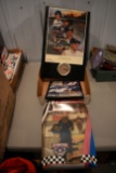 NASCAR Barbie, Petty Racing Poster With Clock, Rusty Wallace Picture