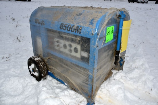 Pacific 8500M Gas Generator, Never Been Used,  11HP Engine, Wheel Kit