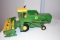 Ertl John Deere 6600 Combine, 1/28 Scale, Plastic Reel, No Box