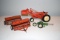 Tru Scale Grain Drill, 2 Bottom Plow, Grain Drill, Tractor With Loader
