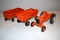 (2) Ertl Allis Chalmers Wagons, Scale Models Allis Chalmers D17, No Boxes