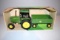 Ertl John Deere Farm Set, Tractor And Wagon, 1/16th Scale With Box