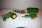 John Deere 4 Bottom Plow, Chuck Wagon, John Deere 3020 With 3 Point, John Deere 2 Lever Manure Sprea