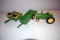 John Deere 4 Row Planter, Manure Spreader, John Deere Tractor