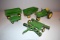 (3) John Deere Wagons, John Deere Narrow Front Tractor And Tandem Disc