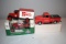 Santa Roadster Bank, Convertible Mustang, (2) Truck Banks