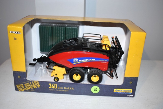 Ertl New Holland 340 Big Square Baler, 1/32 Scale, With Box