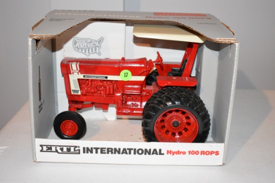 Ertl International Hydro 100 With ROPS, 1991 Special Edition, 1/16 Scale, With Box