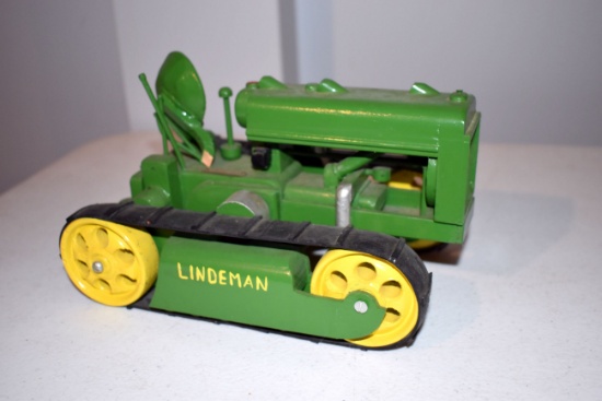 Custom Lindeman Wooden Crawler, 07-283, Wood Seat Needs To Be Reglued, 1/16 Scale, No Box