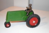 Oliver Slik Tractor With Man, 1/16 Scale, No Box