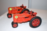 2- Product Minitures Farmall H Tractors