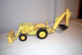 Ertl Ford 7500 Rubber Tire Backhoe, 1/16 Scale, No Box