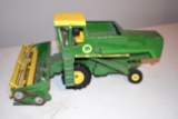 Ertl John Deere 6600 Combine, 1/28 Scale, Metal Reel, No Box