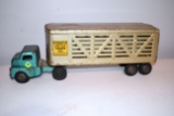 1950s Structo Cattle Farms Inc. Truck And Trailer
