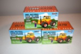 (3) Ertl 2007 National Farm Toy Show, Case 2470 Traction King, 1/64th Scale With Boxes