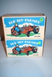 (2) Ertl 1989 Toy Farmer Allis Chalmers D19, 1/16th Scale With Boxes