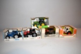 (2) Ford TW-5 FWA, Case 2294, Case 2290, John Deere 3140, All Ertl, All 1/32nd Scale All With Boxes