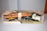 Ertl John Deere HD Logger, Truck And Trailer, With Box